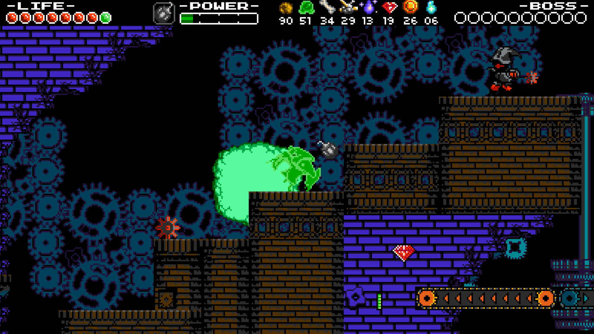 Скриншот из игры Shovel Knight: Plague of Shadows - 4