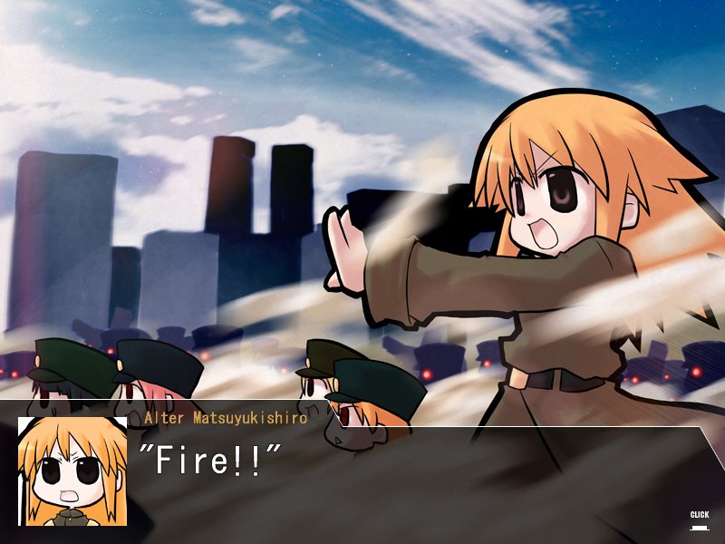 Скриншот из игры War of the Human Tanks - ALTeR - 2