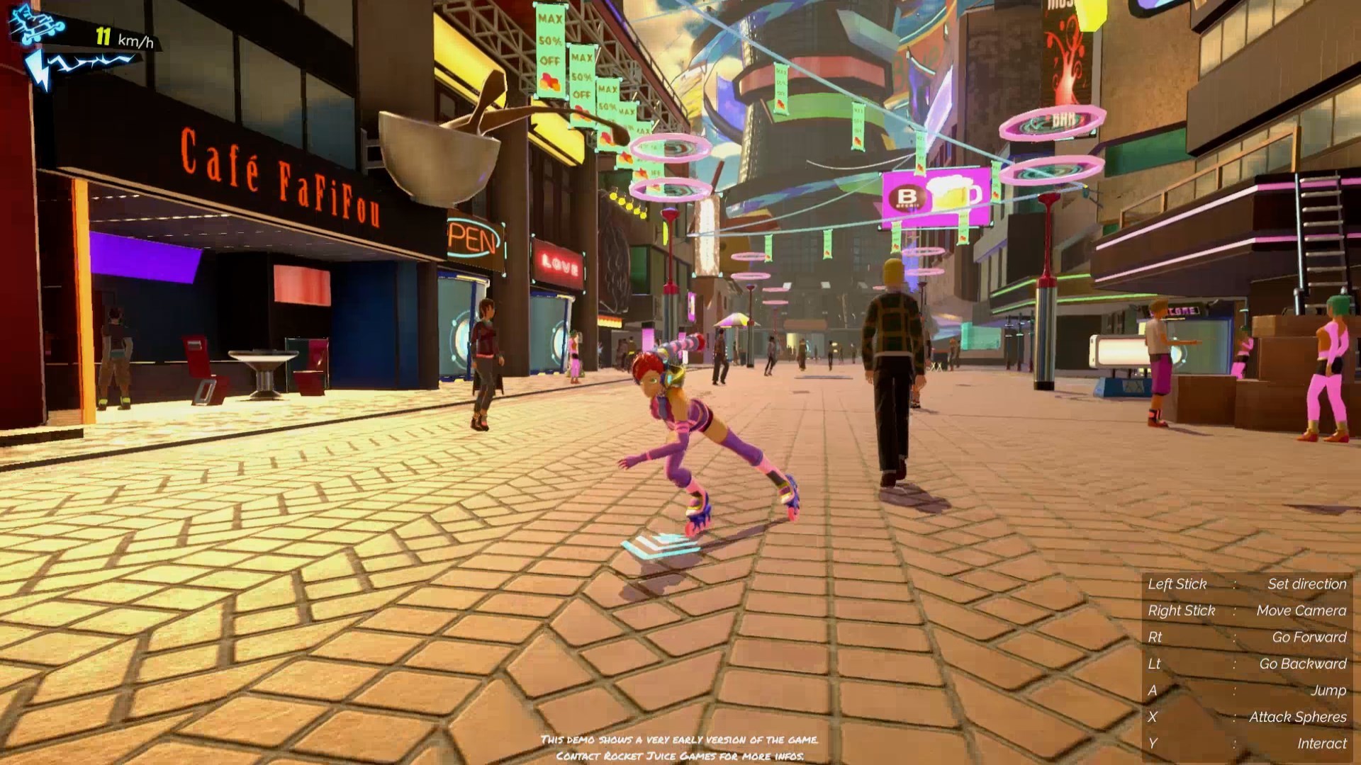 Скриншот из игры Neon Tail - 18