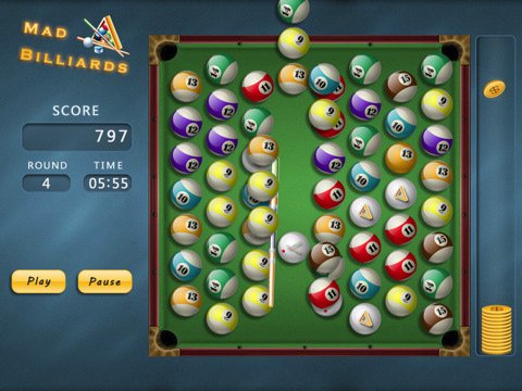 Скриншот из игры Mad Billiards - 3