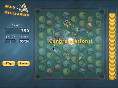 Скриншот из игры Mad Billiards - 4