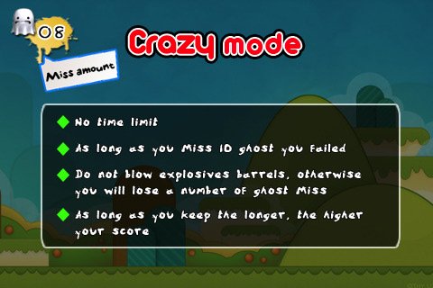 Скриншот из игры tap tap ghosts - 3