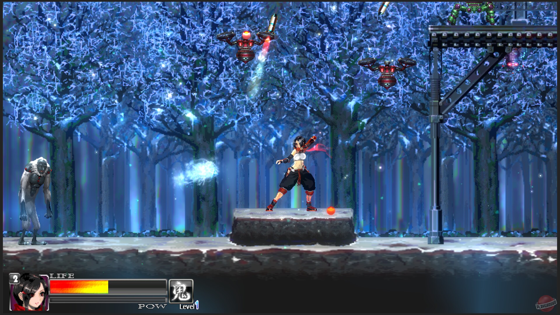 Скриншот из игры Onibito Kiki - 2