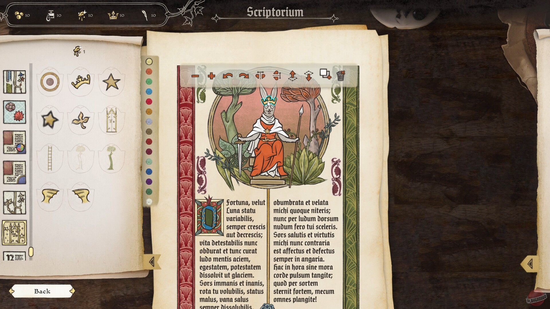 Скриншот из игры Scriptorium: Master of Manuscripts - 8