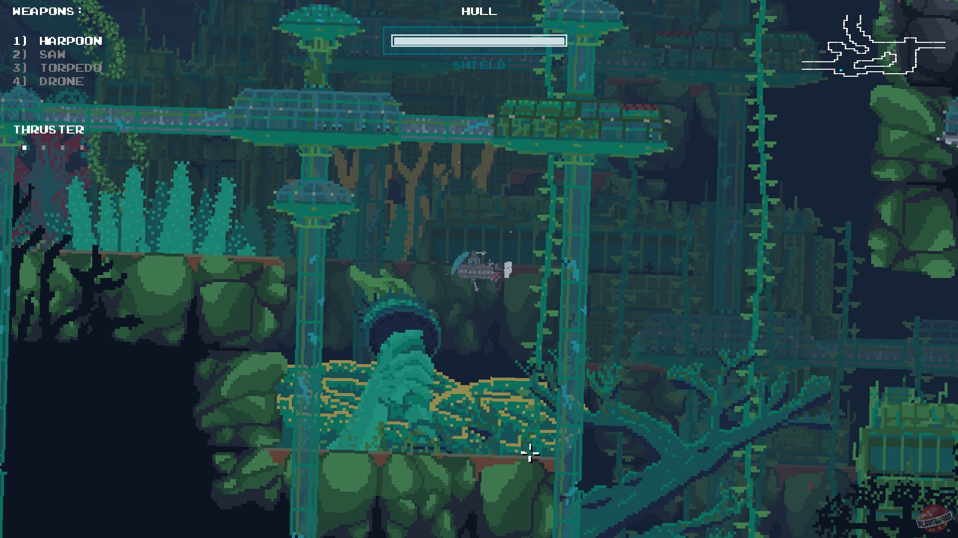 Скриншот из игры The Aquatic Adventure of the Last Human - 13