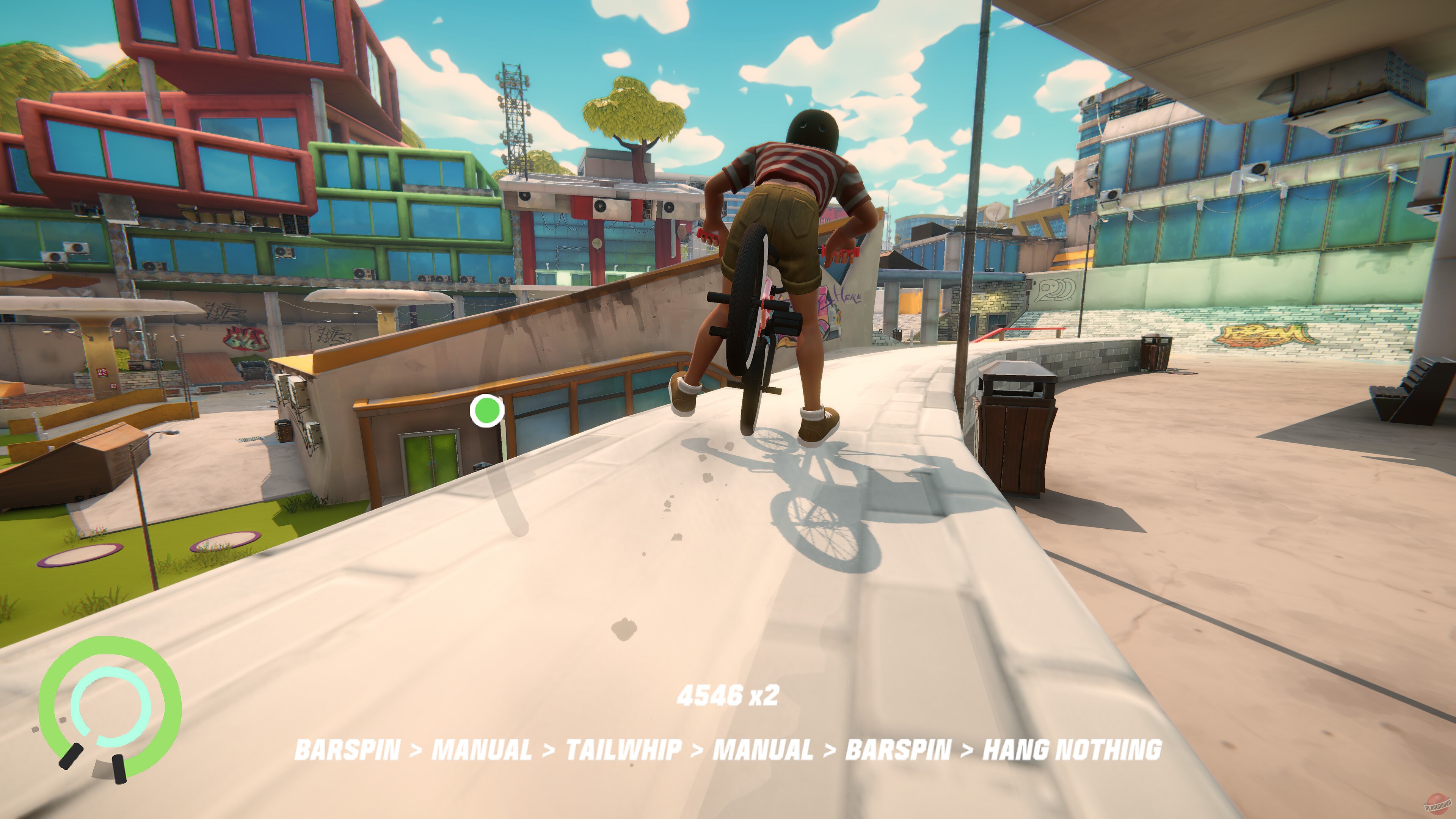 Скриншот из игры Streetdog BMX - 2