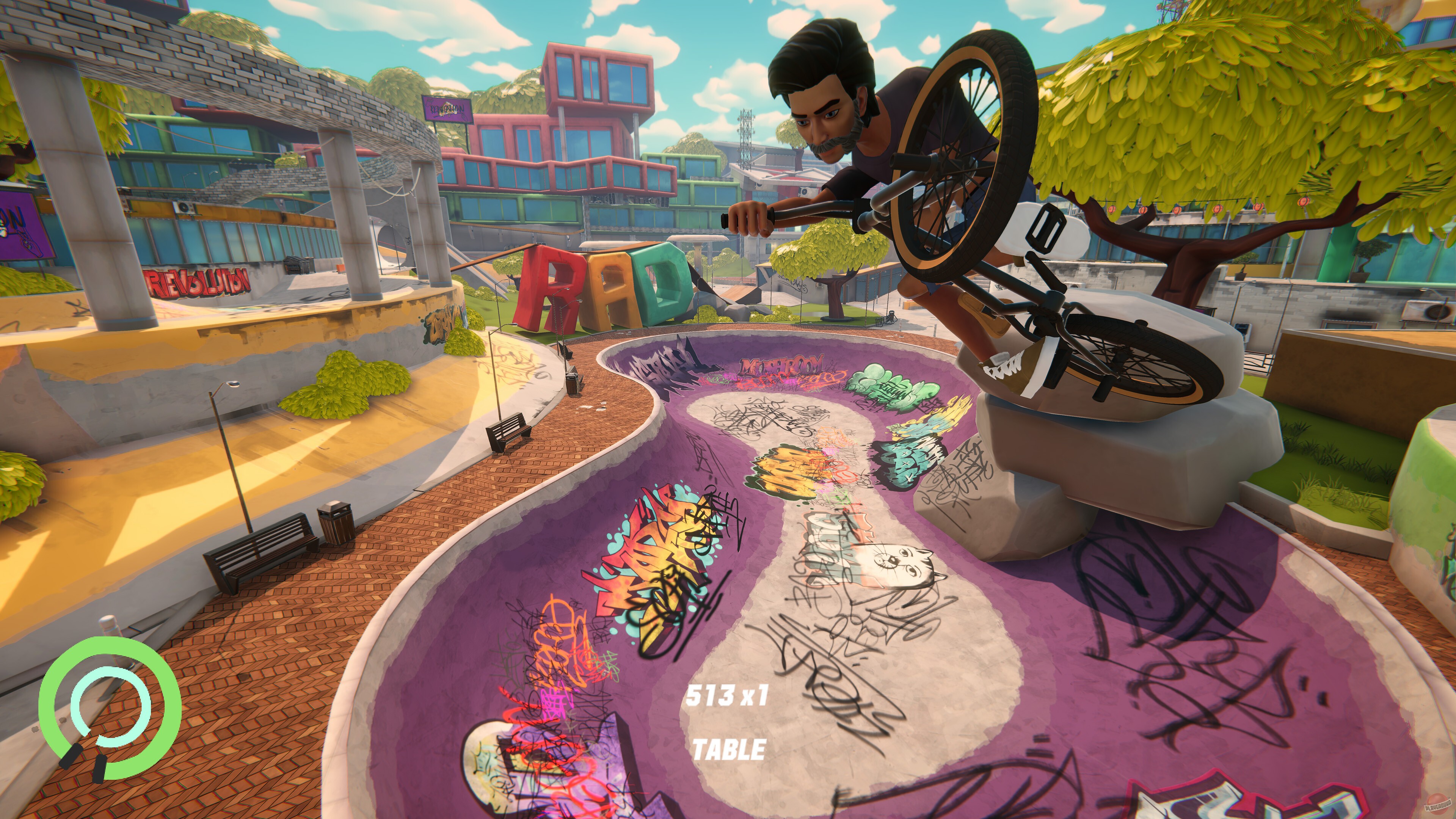 Скриншот из игры Streetdog BMX - 1