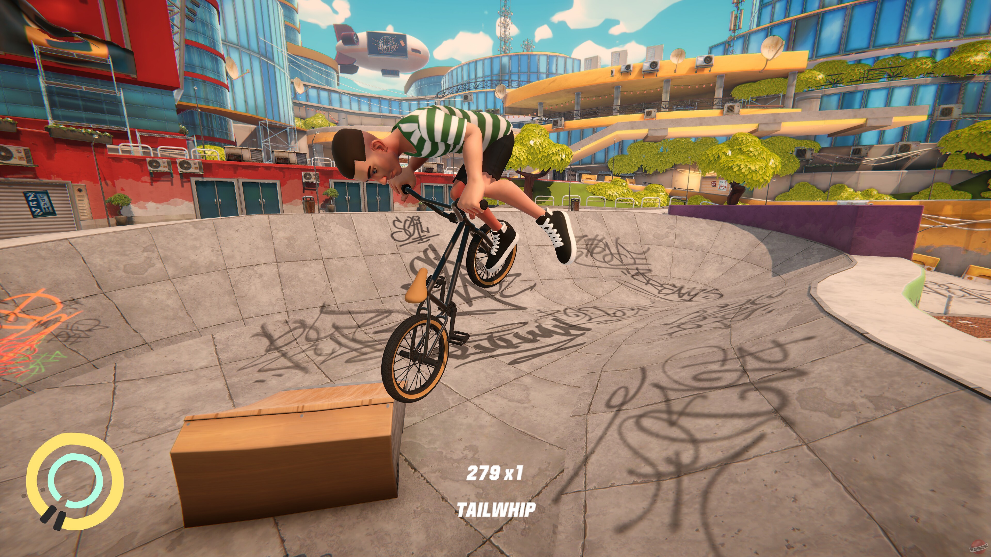 Скриншот из игры Streetdog BMX - 4