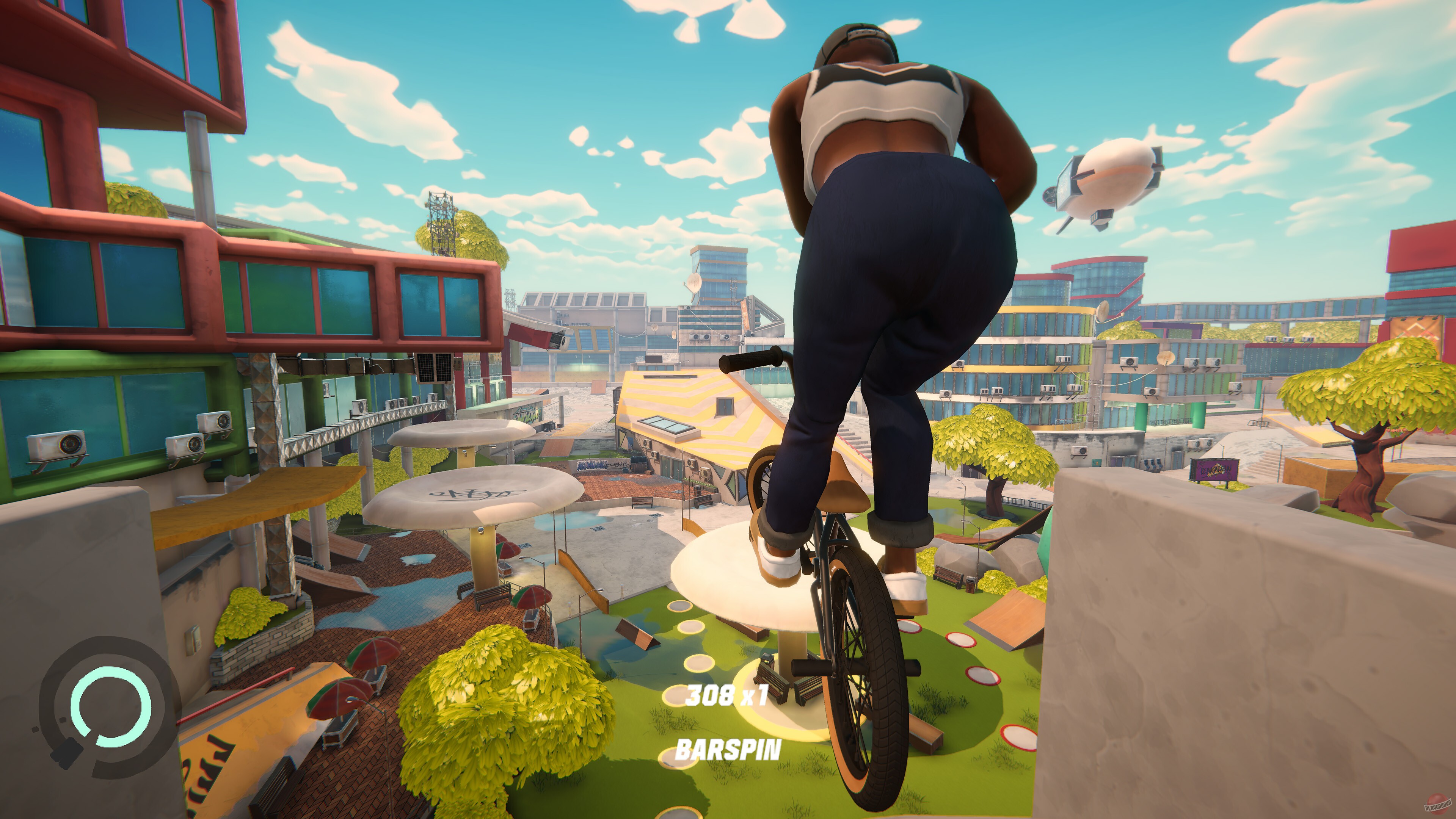 Скриншот из игры Streetdog BMX - 5
