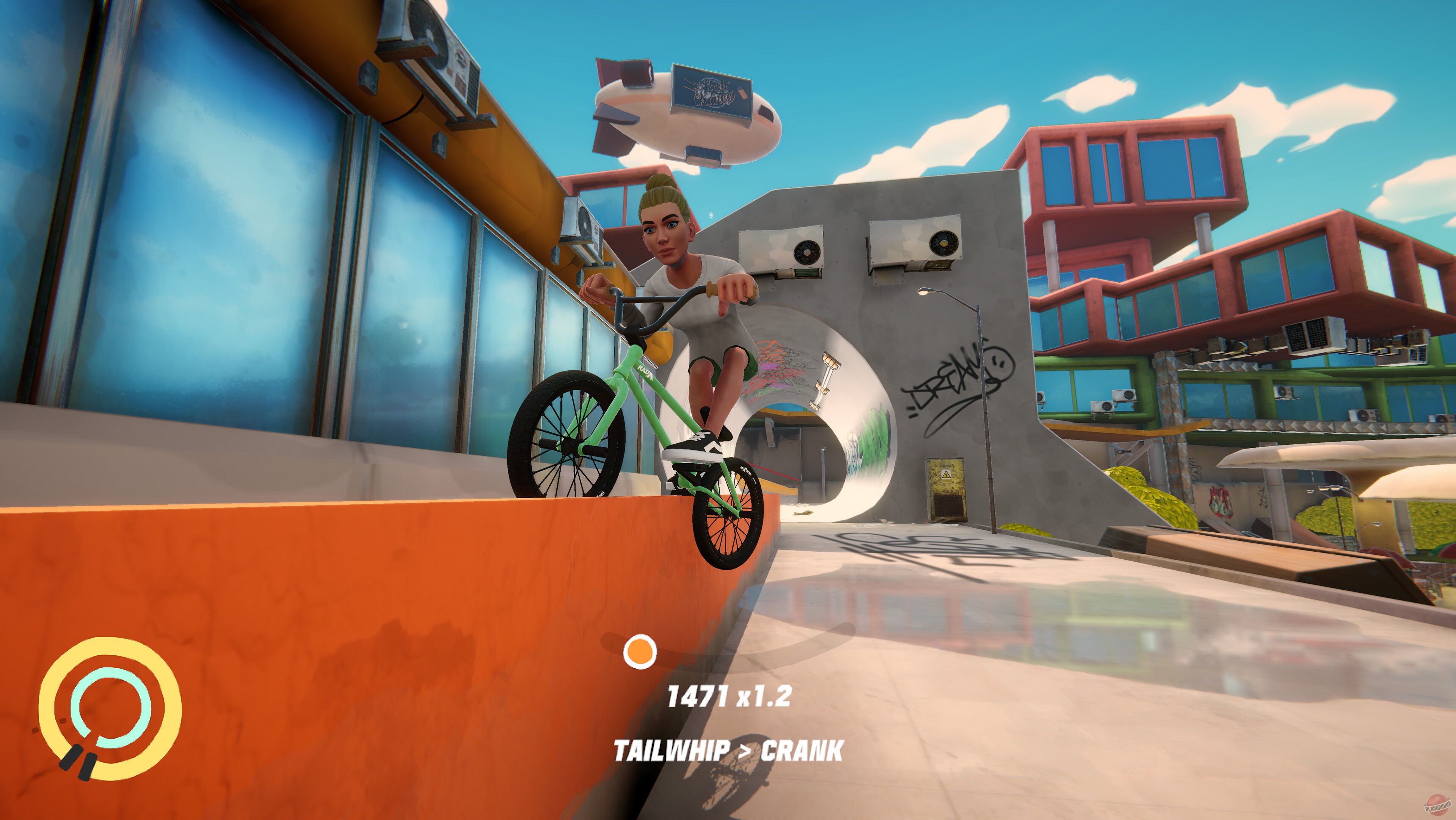 Скриншот из игры Streetdog BMX - 3