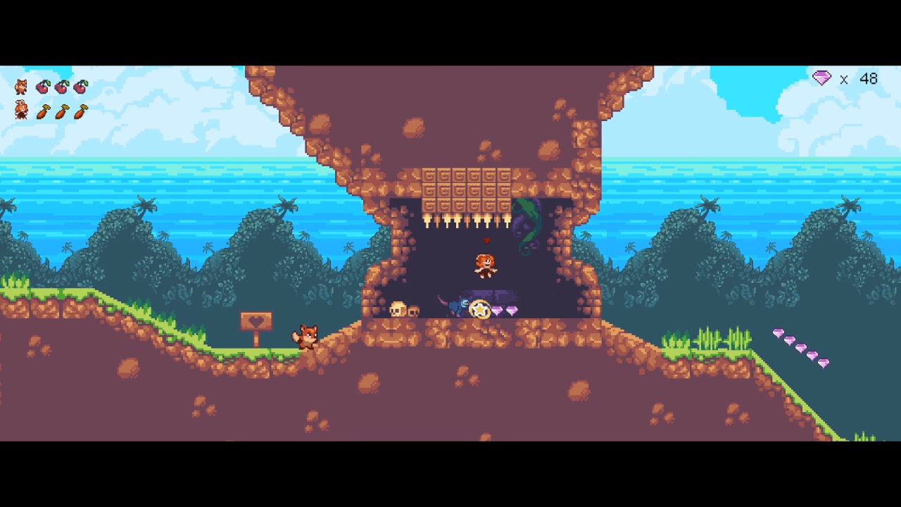 Скриншот из игры Fox and Bunny - 3