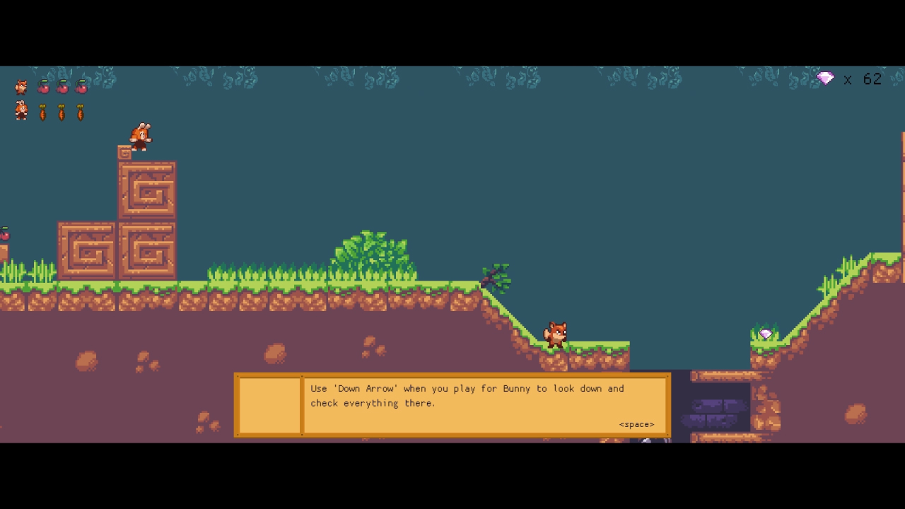 Скриншот из игры Fox and Bunny - 4
