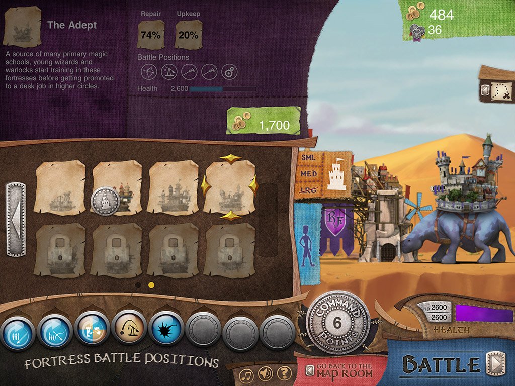 Скриншот из игры Roaming Fortress - 1