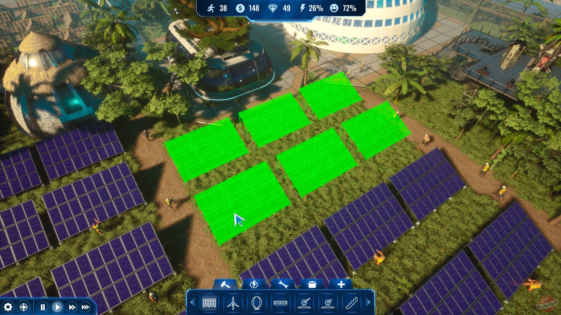 Скриншот из игры Jurassic Architect - 2