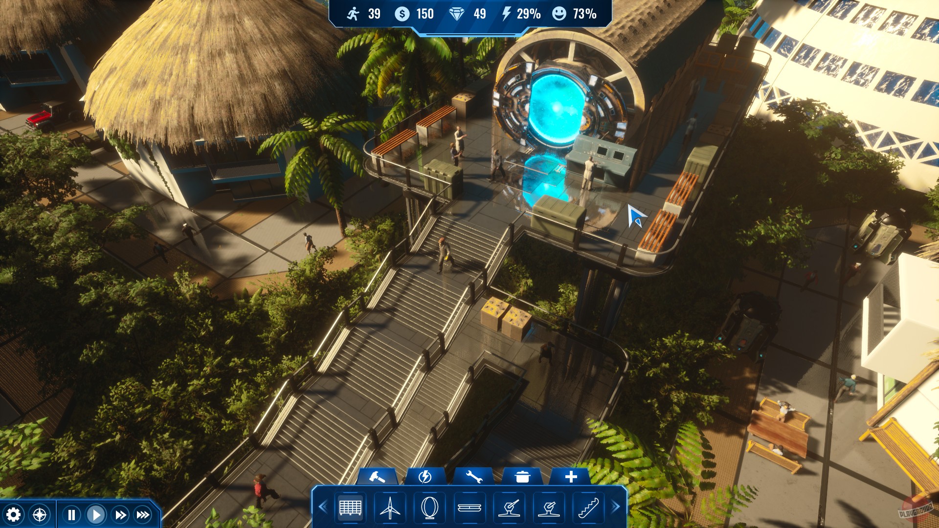 Скриншот из игры Jurassic Architect - 4