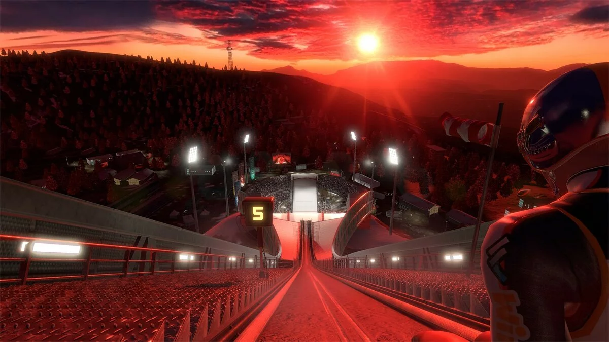 Скриншот из игры Ski Jumping Pro VR - 7