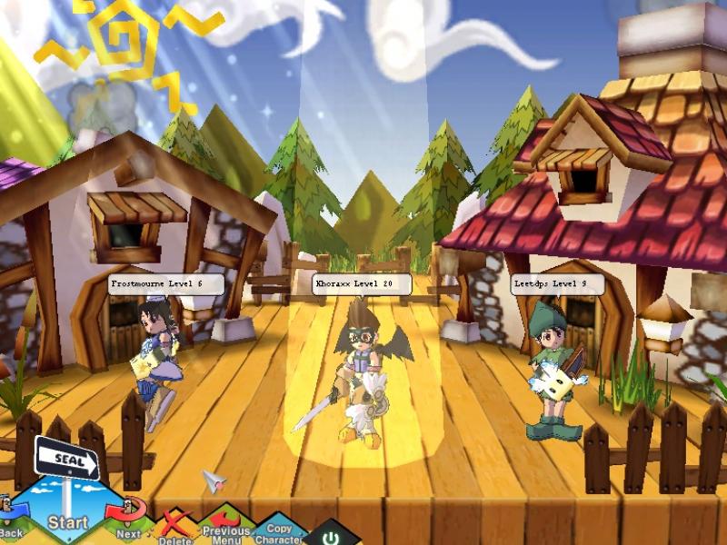 Скриншот из игры Seal Online - 1