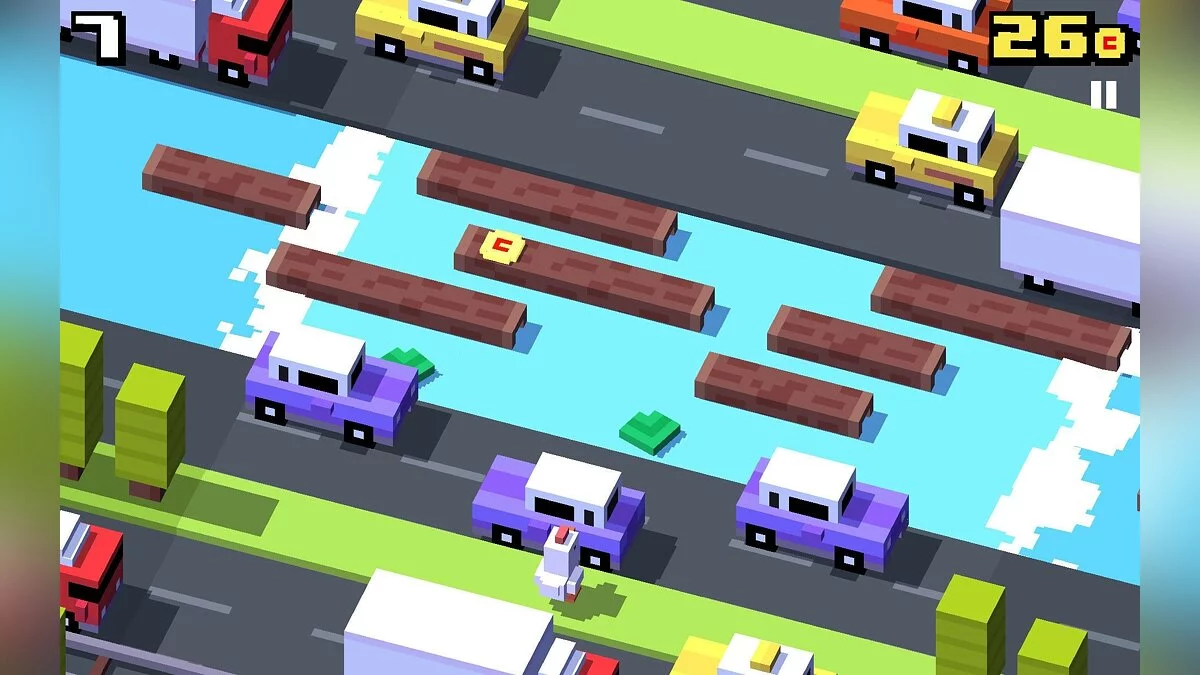 Скриншот из игры Crossy Road - 8