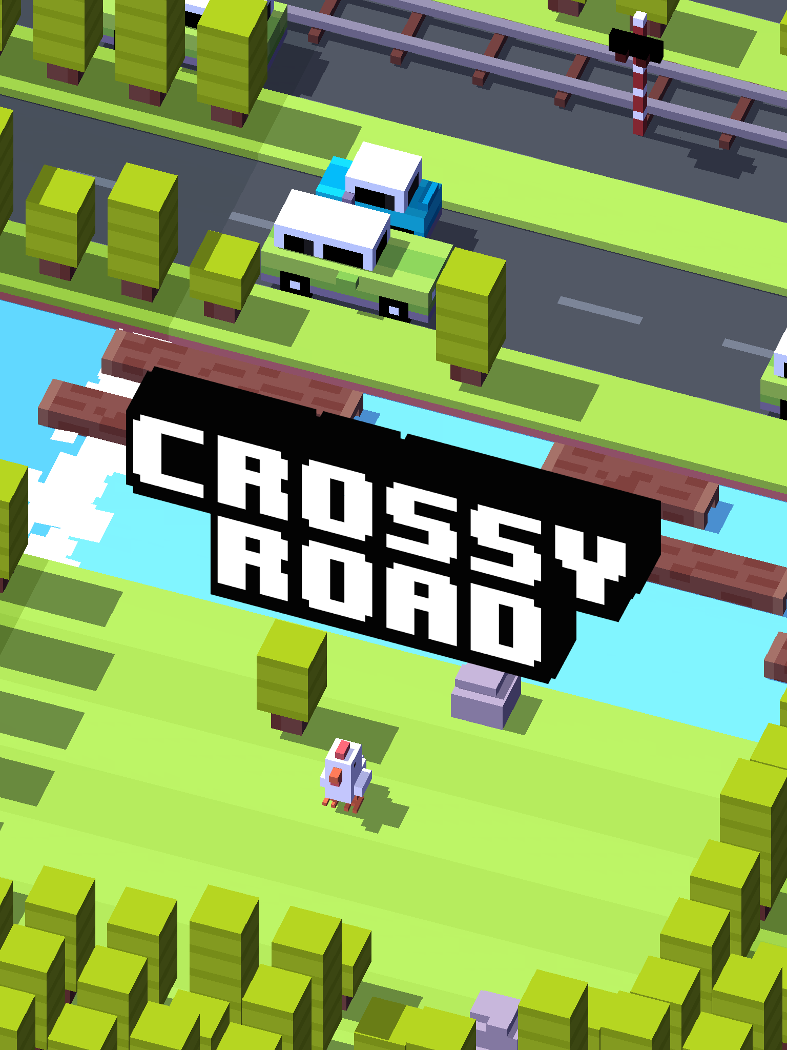 Скриншот из игры Crossy Road - 1
