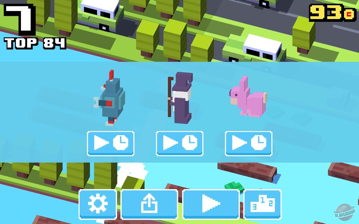 Скриншот из игры Crossy Road - 17