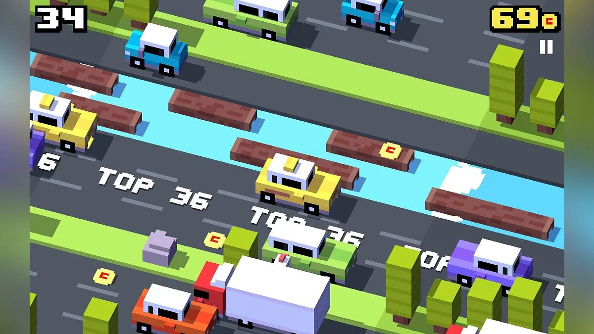 Скриншот из игры Crossy Road - 11