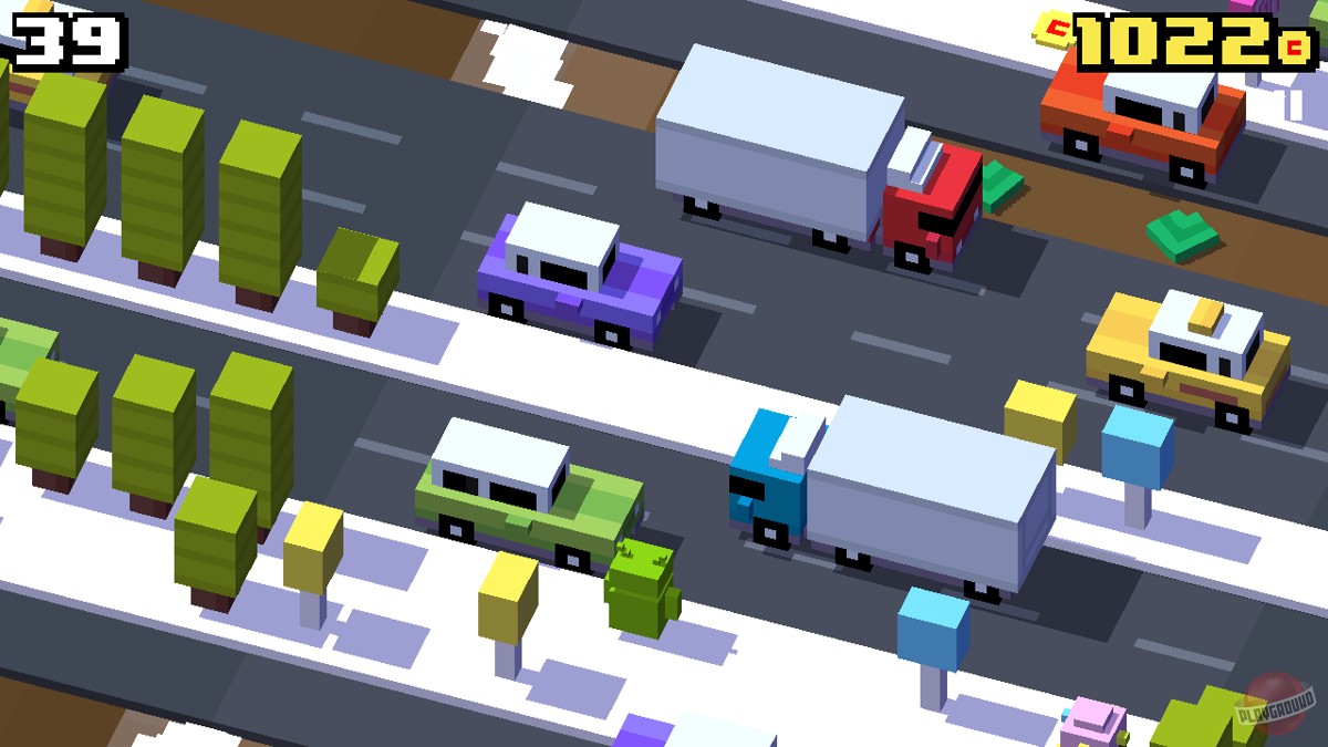 Скриншот из игры Crossy Road - 2