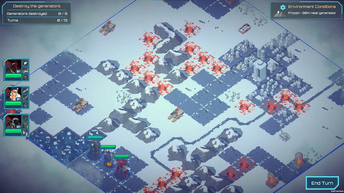 Скриншот из игры Ignited Steel: Mech Tactics - 29