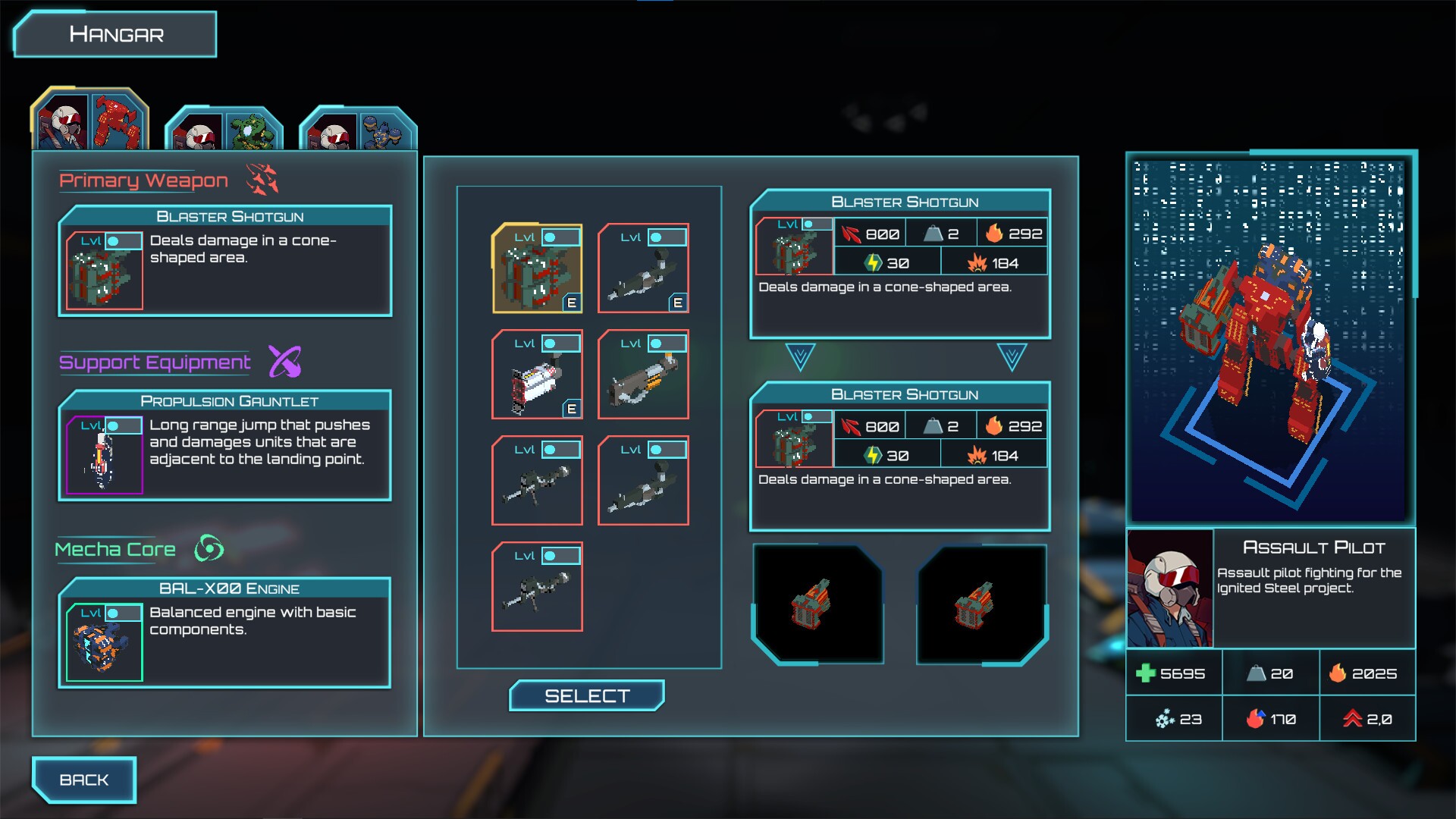 Скриншот из игры Ignited Steel: Mech Tactics - 40