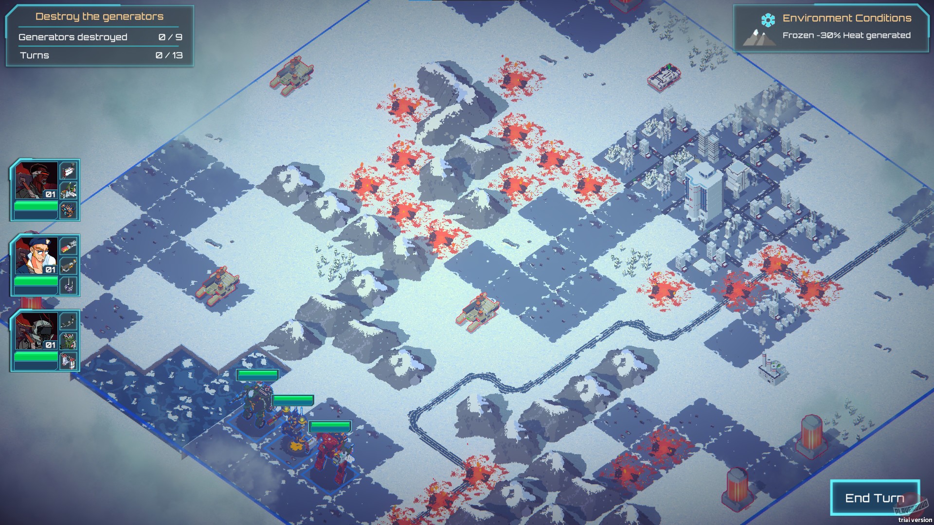 Скриншот из игры Ignited Steel: Mech Tactics - 41