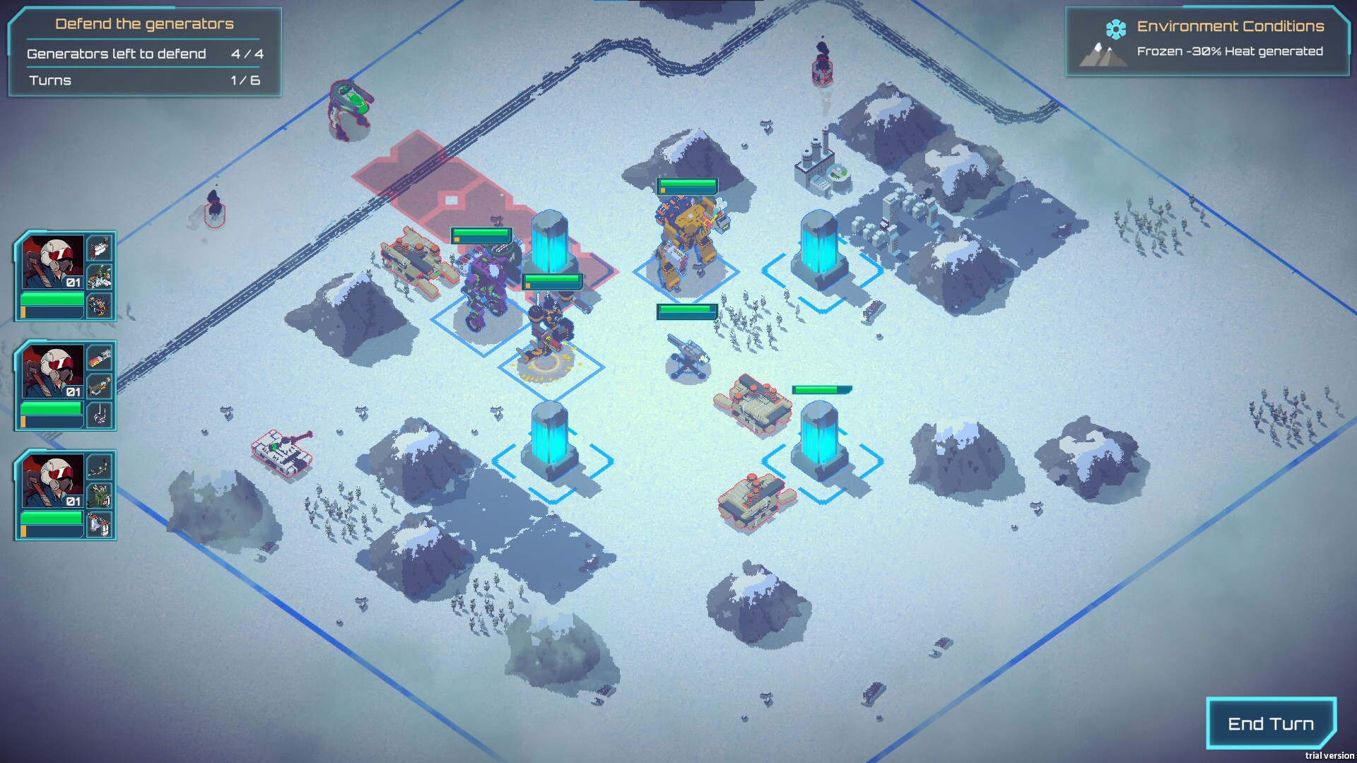 Скриншот из игры Ignited Steel: Mech Tactics - 17