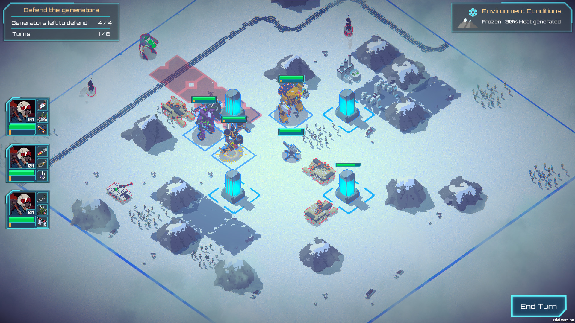 Скриншот из игры Ignited Steel: Mech Tactics - 21