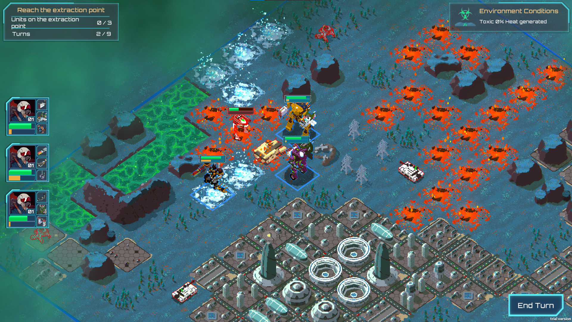 Скриншот из игры Ignited Steel: Mech Tactics - 39