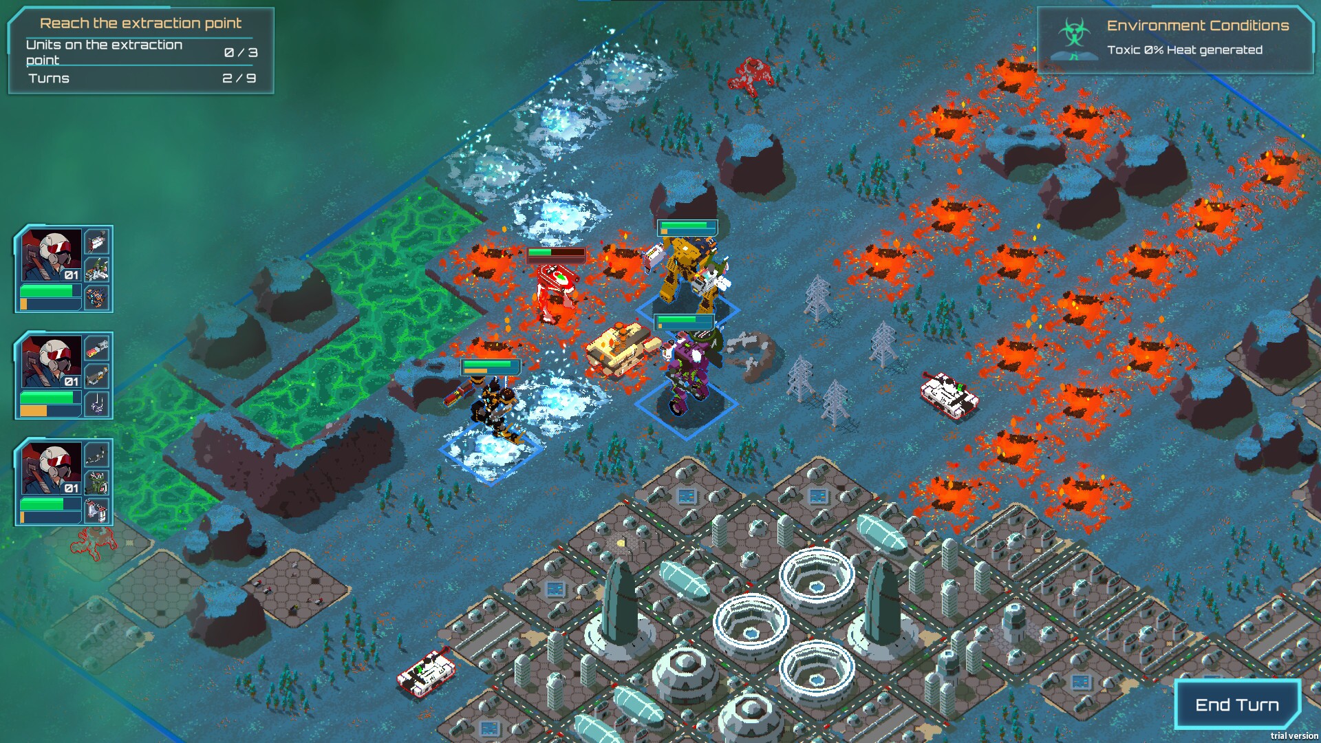 Скриншот из игры Ignited Steel: Mech Tactics - 46