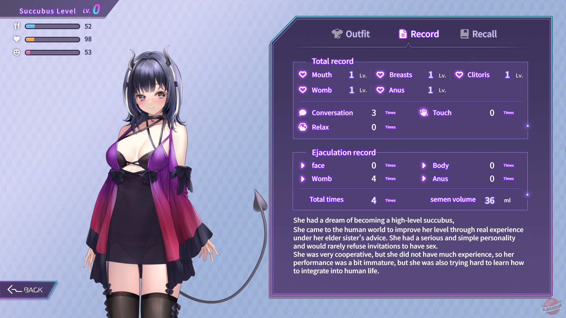 Скриншот из игры Lilim wants to Lv up - 7