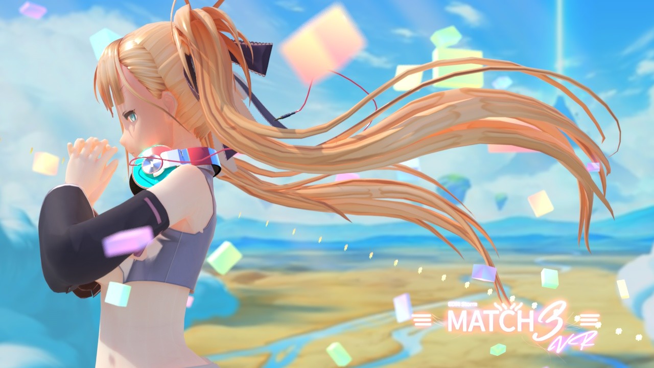 Скриншот из игры EDM Storm: Match 3 VR - 1