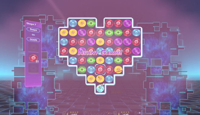 Скриншот из игры EDM Storm: Match 3 VR - 3