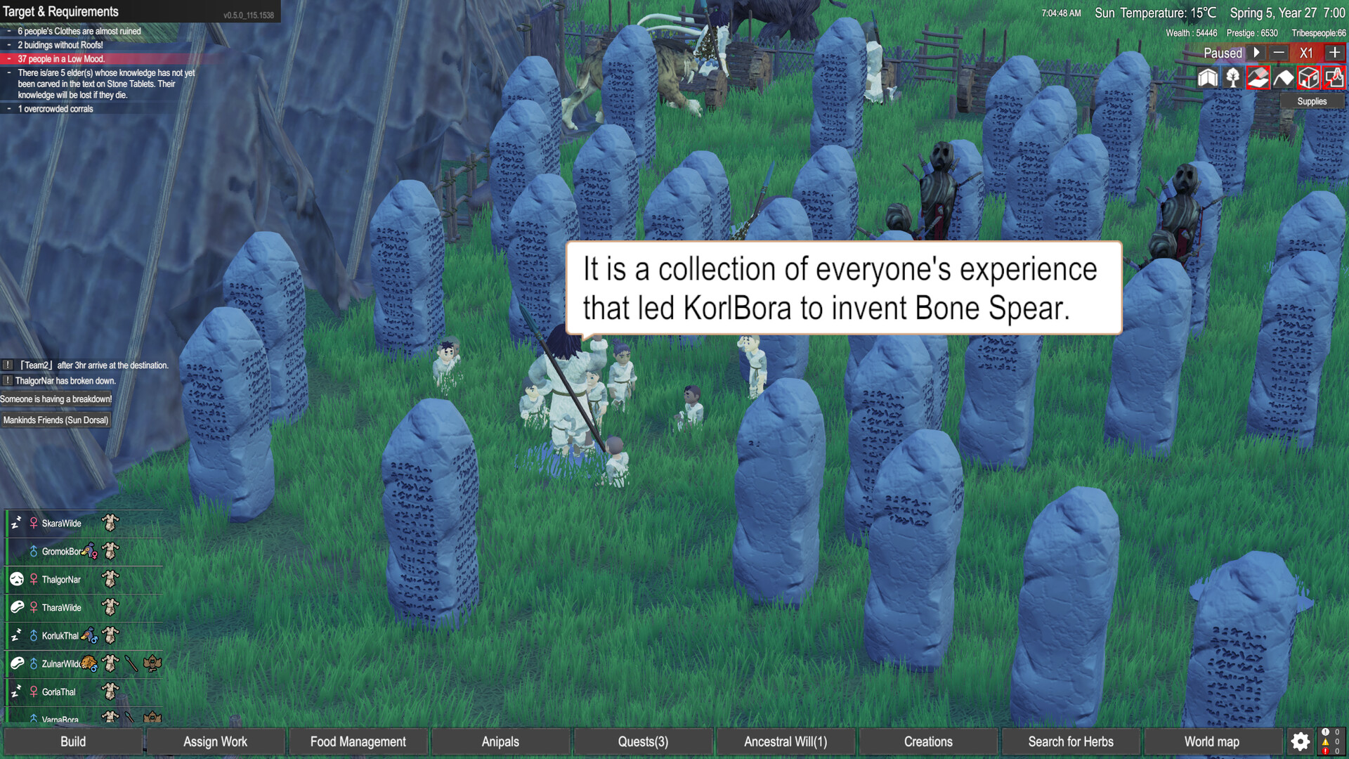 Скриншот из игры Primitive Society Simulator - 16