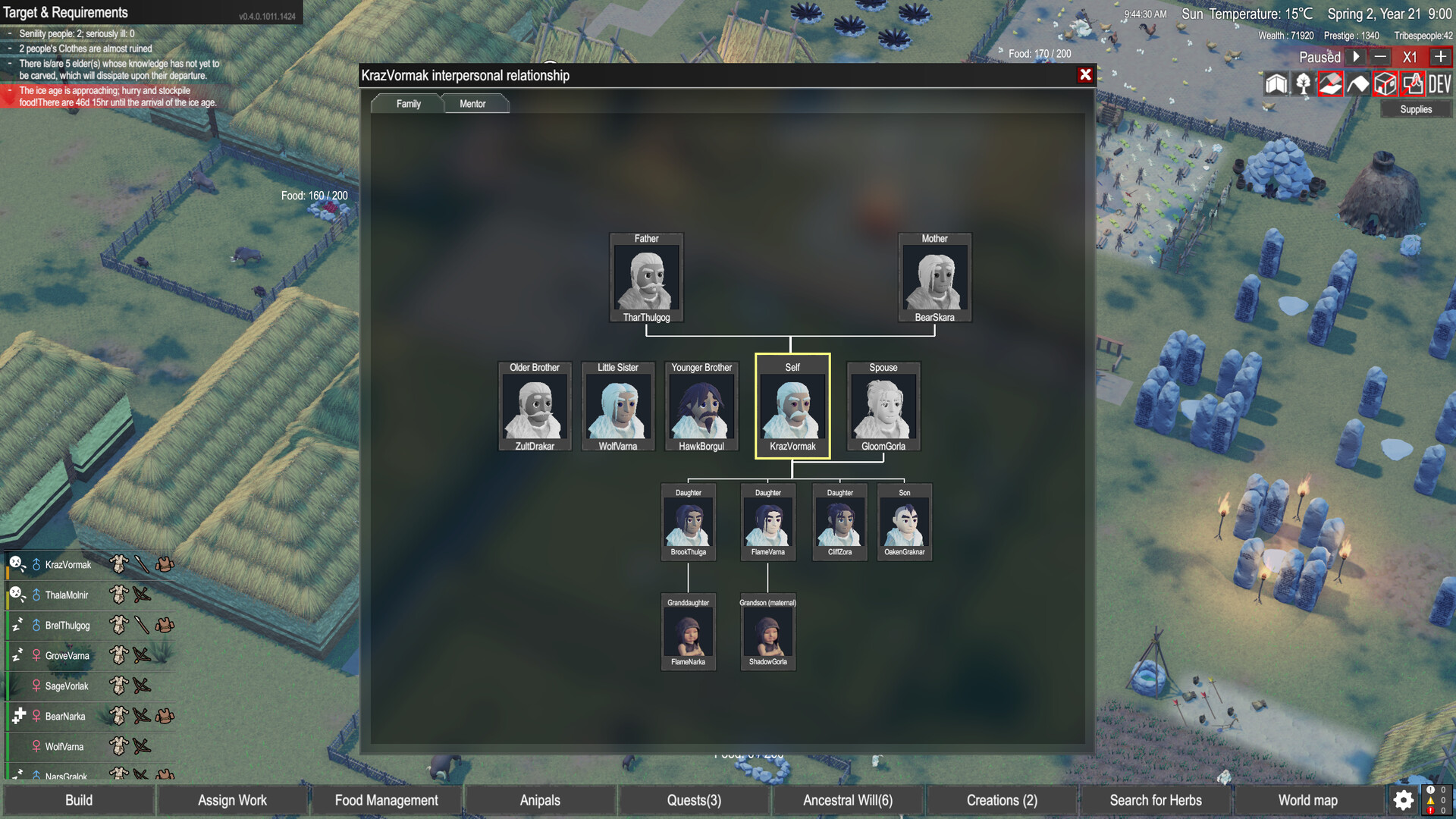 Скриншот из игры Primitive Society Simulator - 24