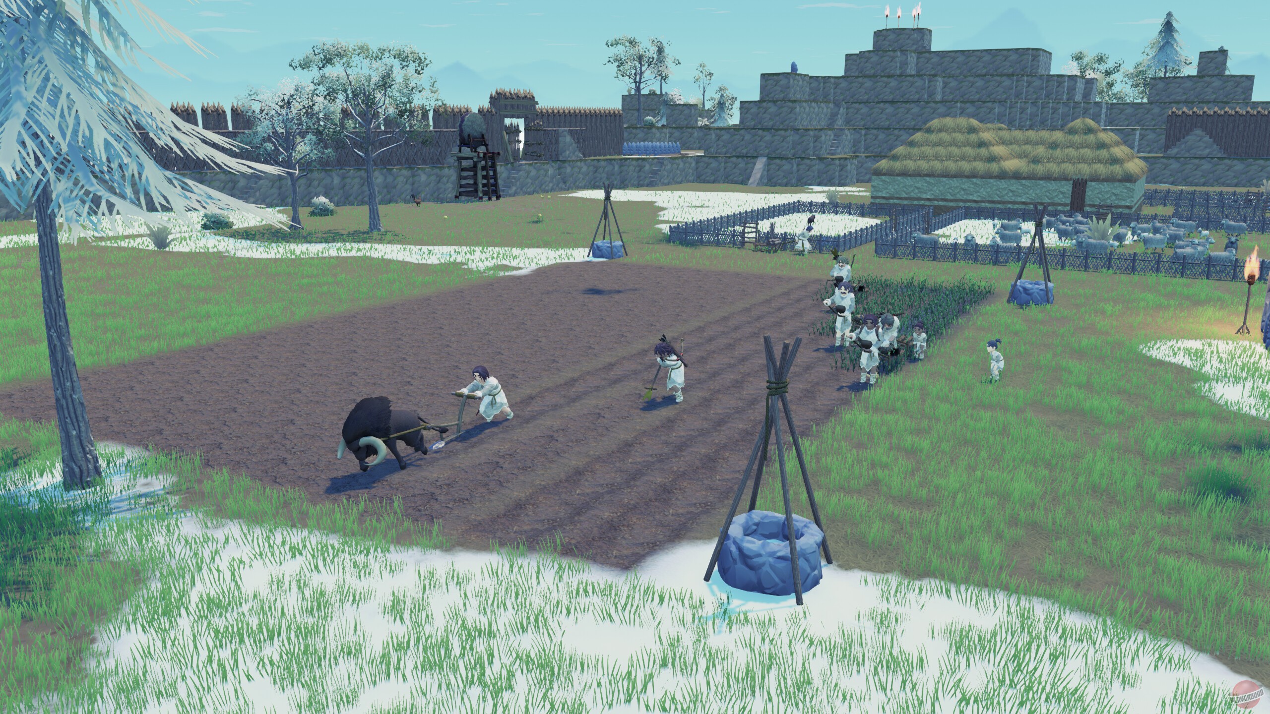 Скриншот из игры Primitive Society Simulator - 2