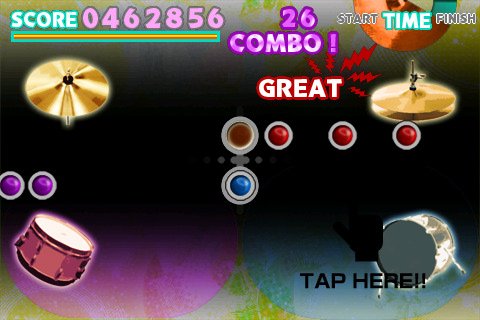 Скриншот из игры Aero Drum - 3