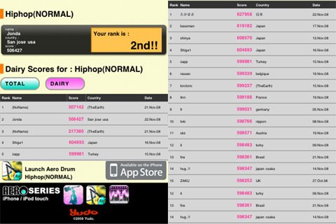 Скриншот из игры Aero Drum - 5