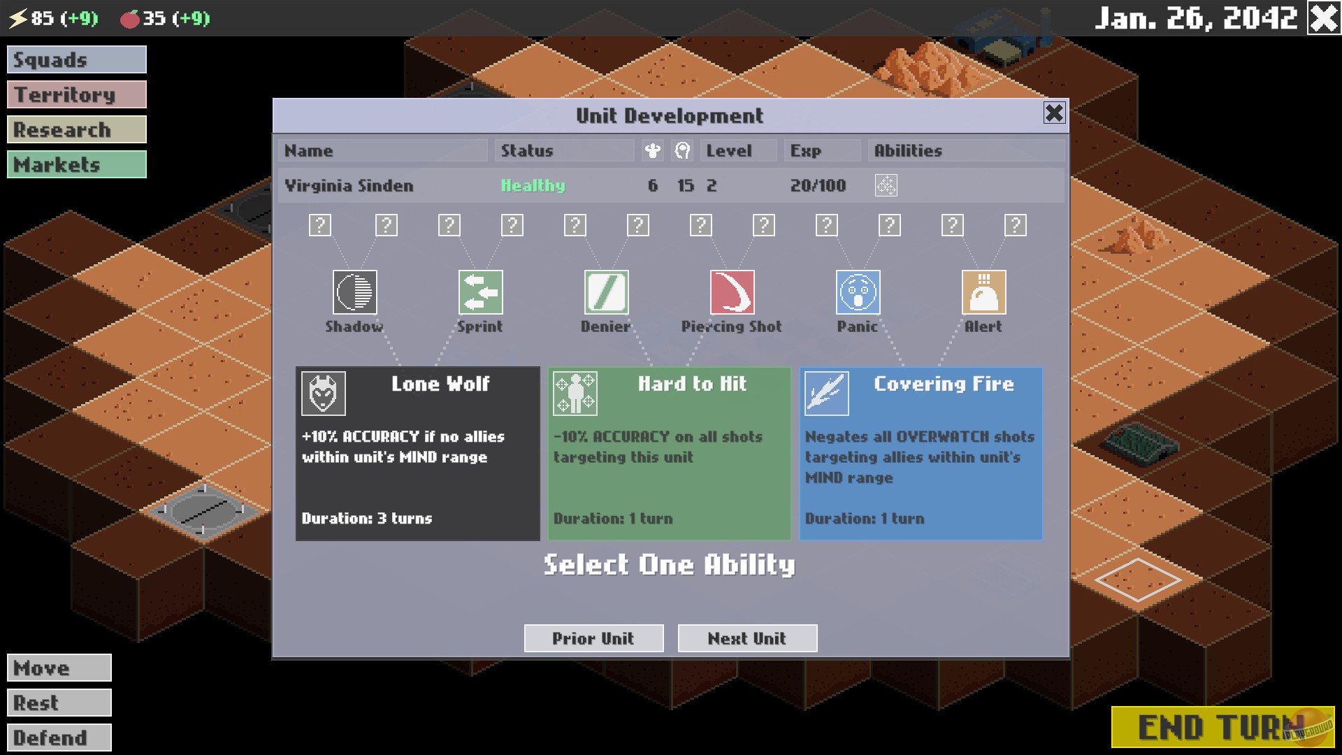 Скриншот из игры Mars Tactics - 4