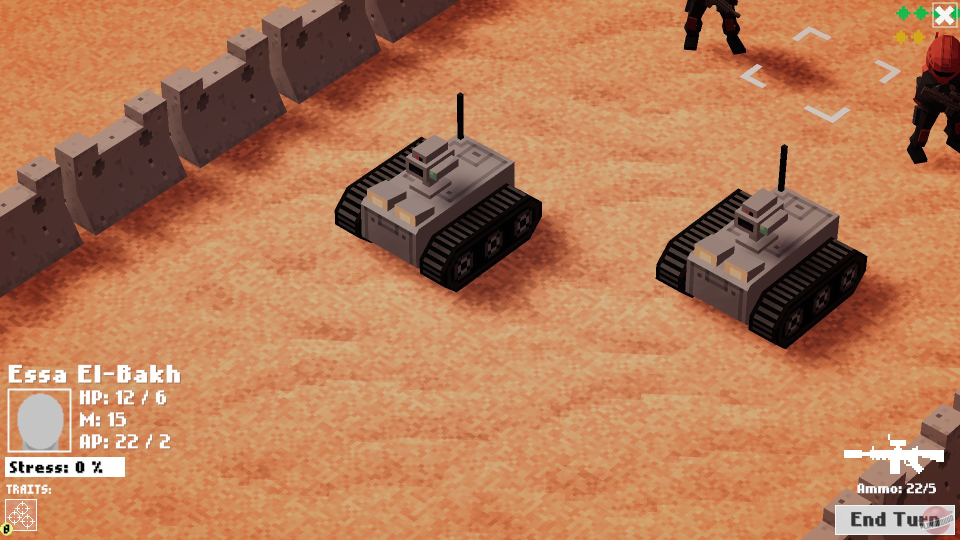 Скриншот из игры Mars Tactics - 12