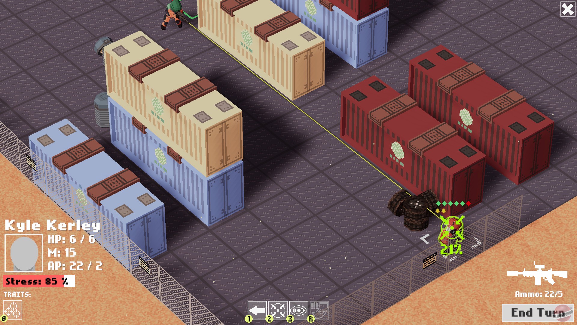 Скриншот из игры Mars Tactics - 10