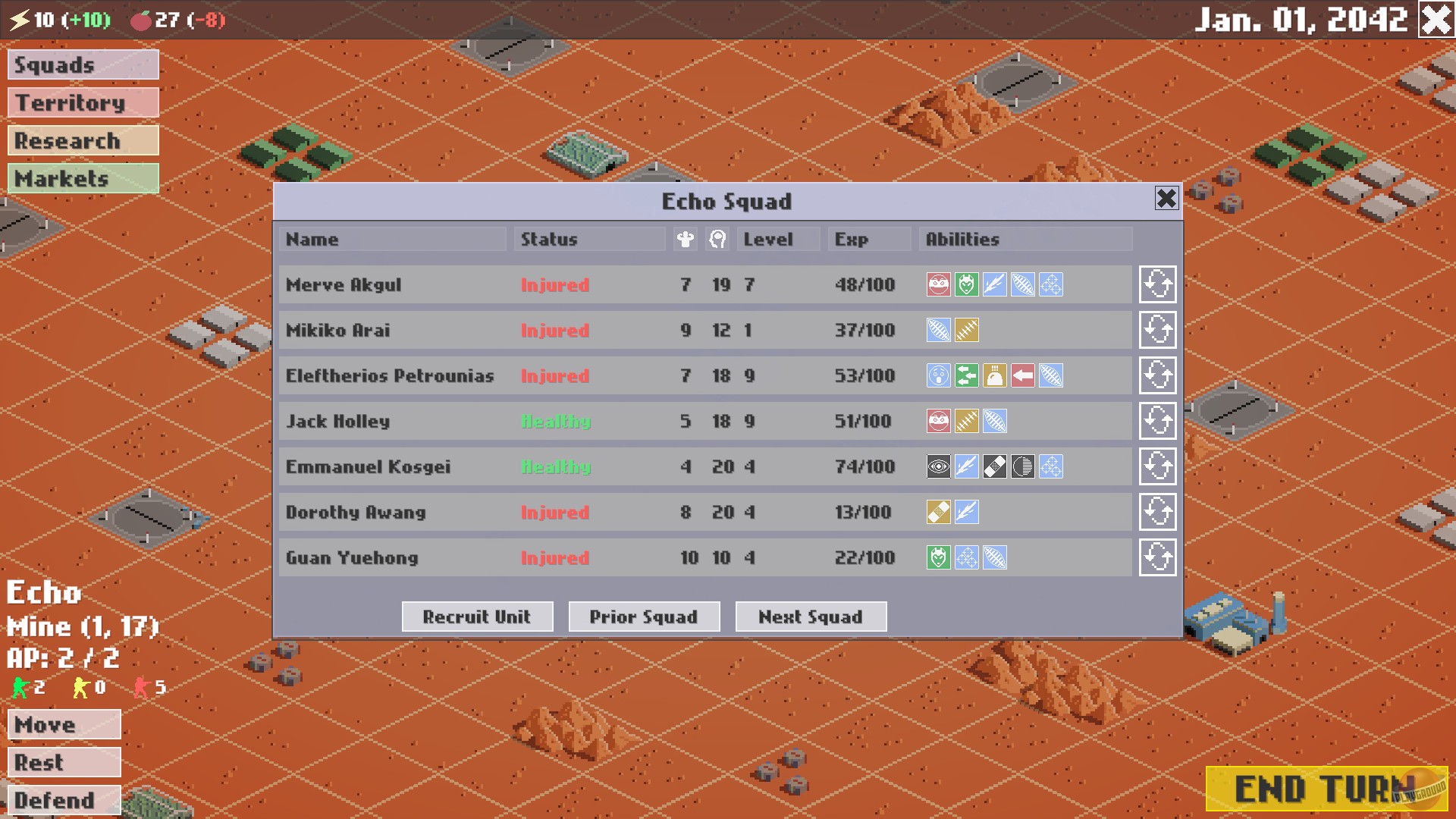 Скриншот из игры Mars Tactics - 11