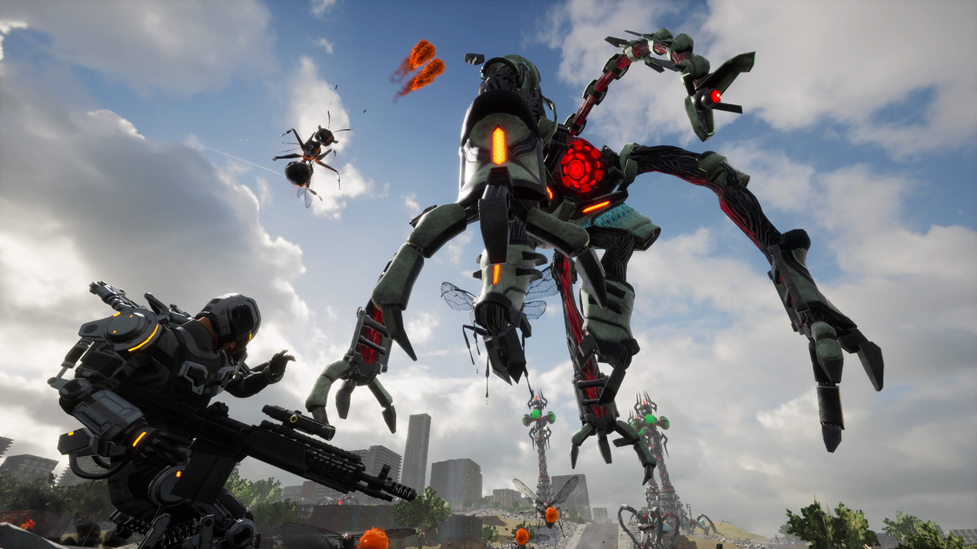 Скриншот из игры Earth Defense Force: Iron Rain - 17