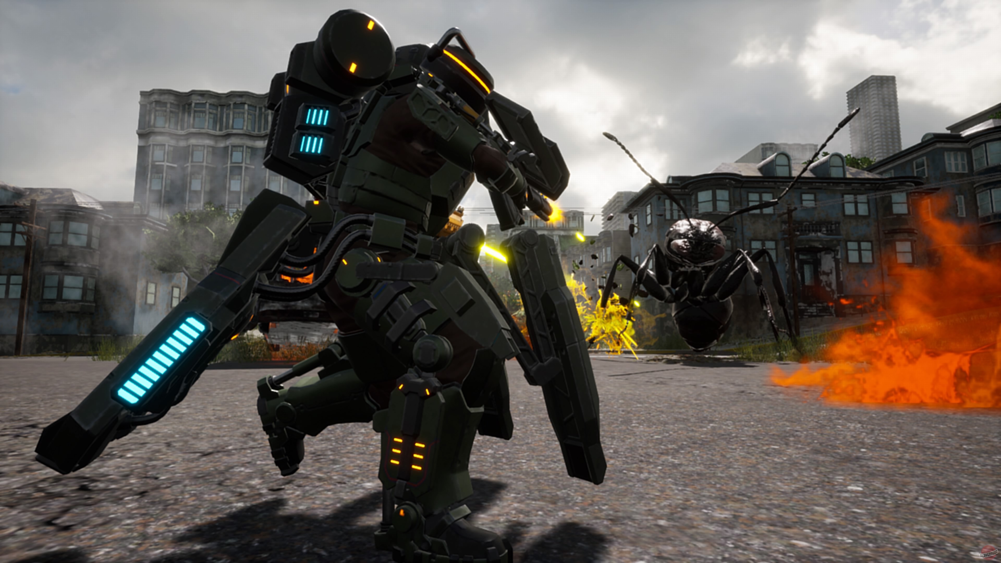 Скриншот из игры Earth Defense Force: Iron Rain - 34