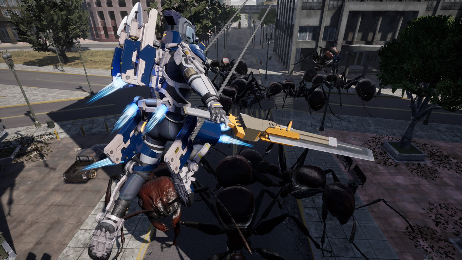 Скриншот из игры Earth Defense Force: Iron Rain - 3