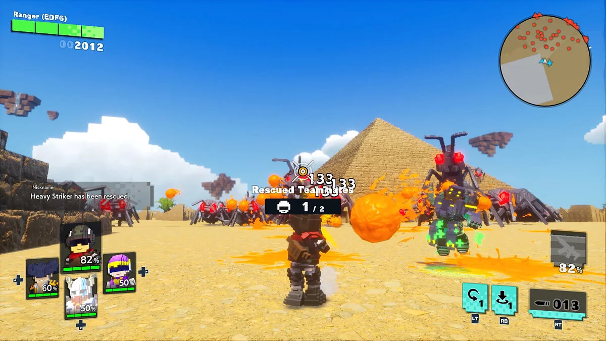 Скриншот из игры Earth Defense Force: World Brothers 2 - 6