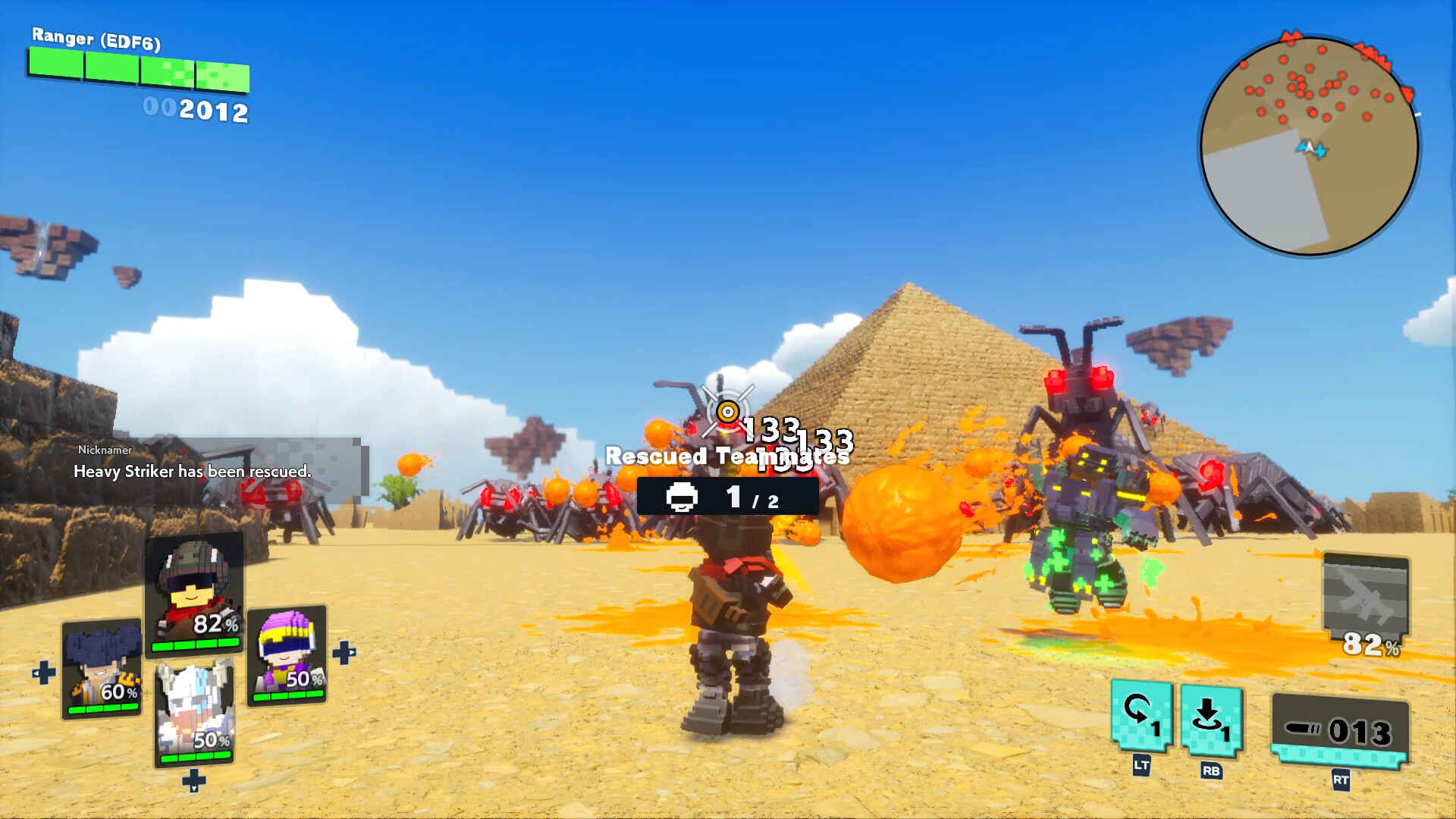 Скриншот из игры Earth Defense Force: World Brothers 2 - 21